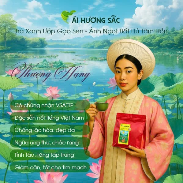 Lotus Rice–Scented Green Tea – Superior